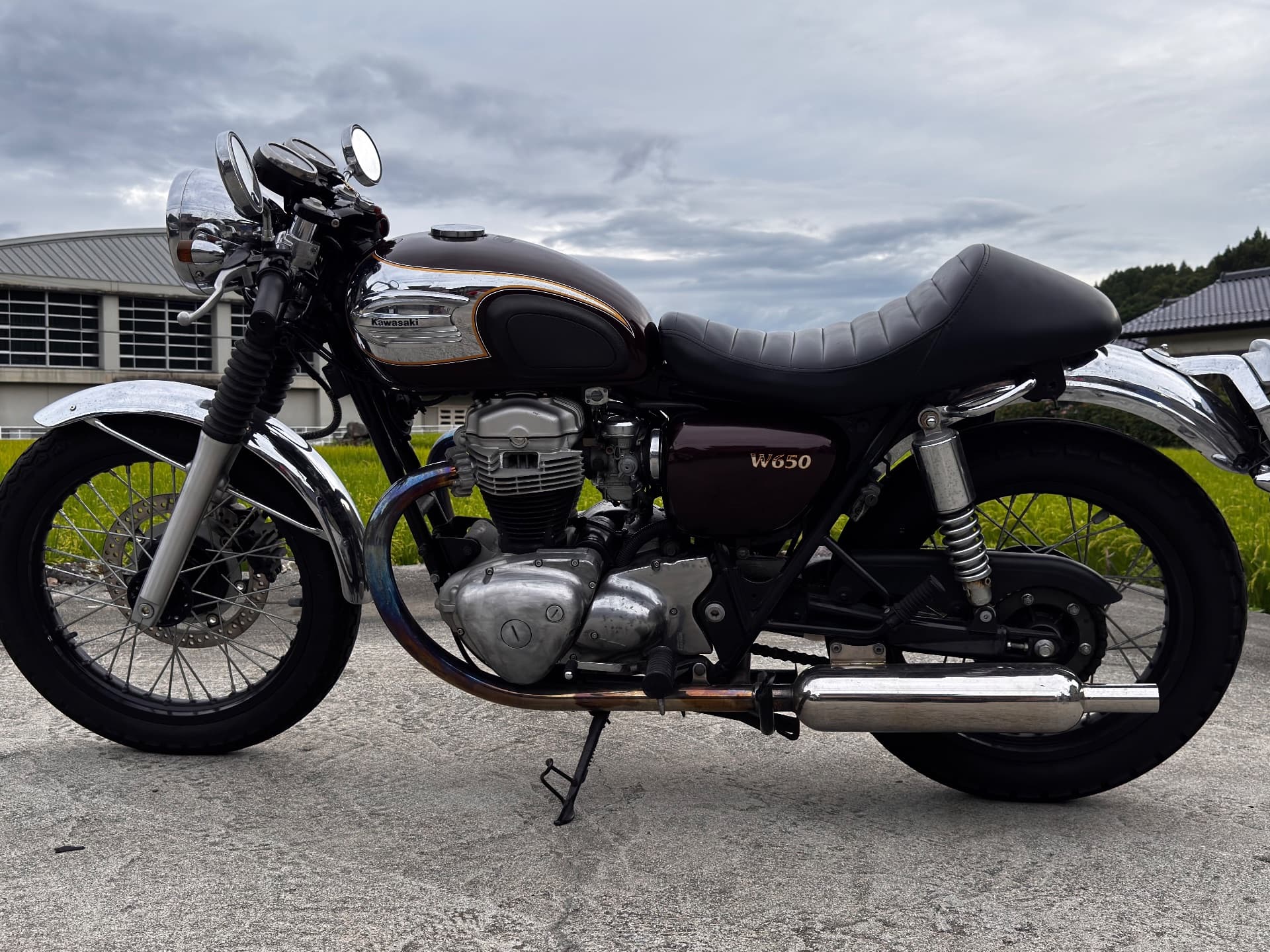 W650 セパハン化 カスタム記録